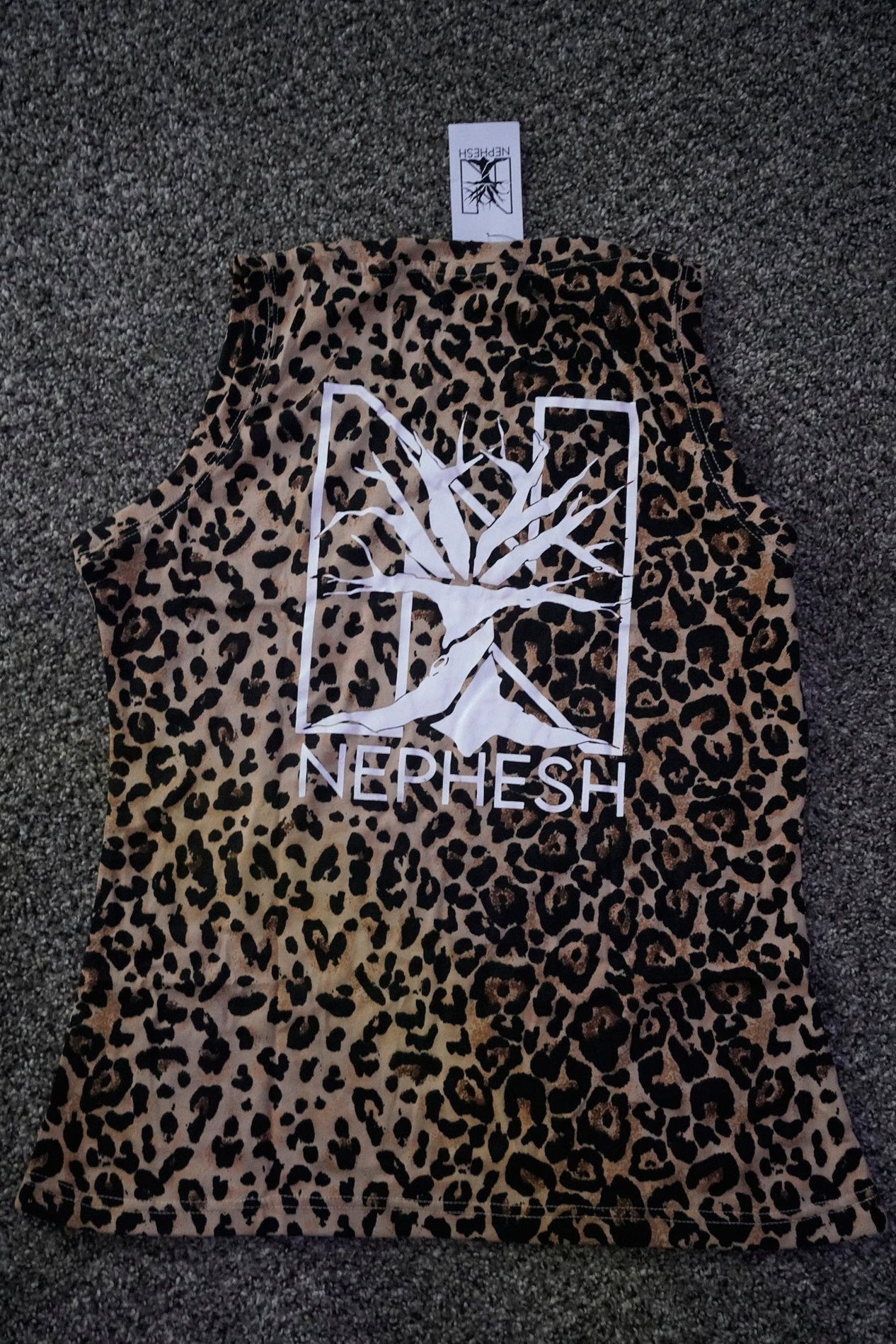 CHEETAH PRINT TANK TOP